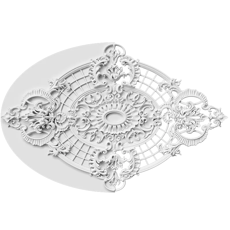 Розетка орнаментальная SR203N/V (наборная, накладная/врезная)