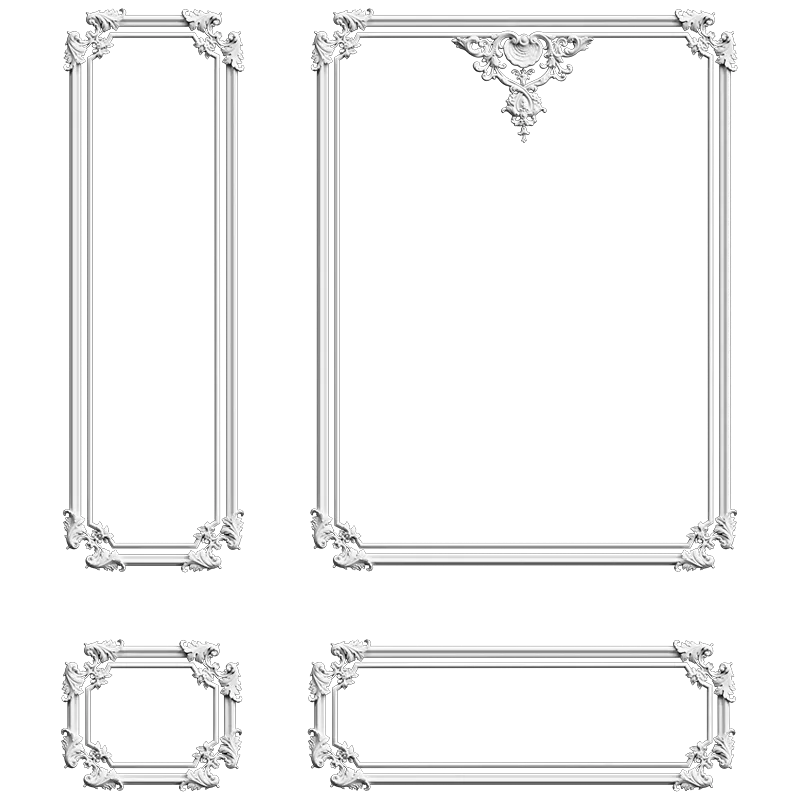 Гипсовая рамка Carolina