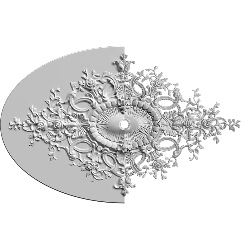 Розетка орнаментальная SR61N/V (накладная/врезная)