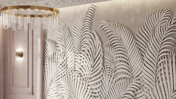 Особенности 3d панно для стен и гипса