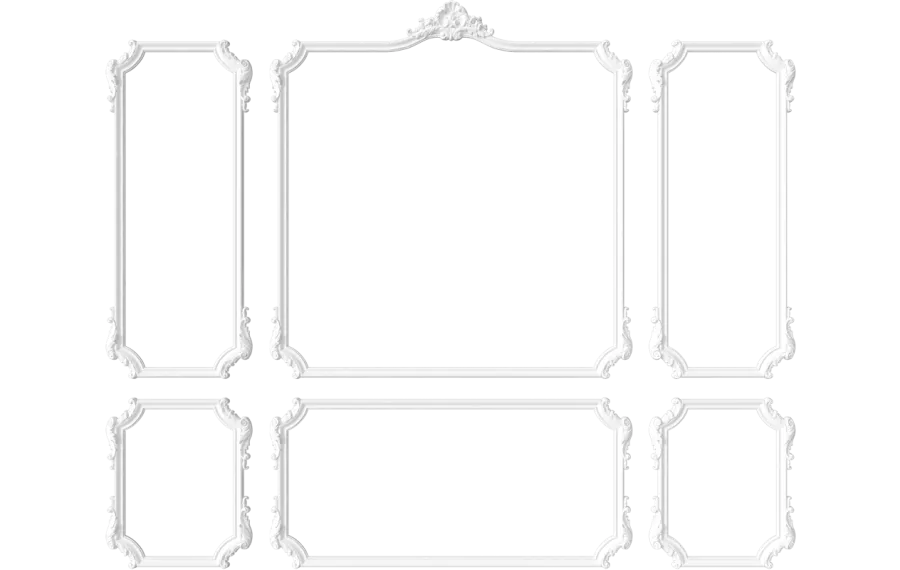 Гипсовая рамка Adele