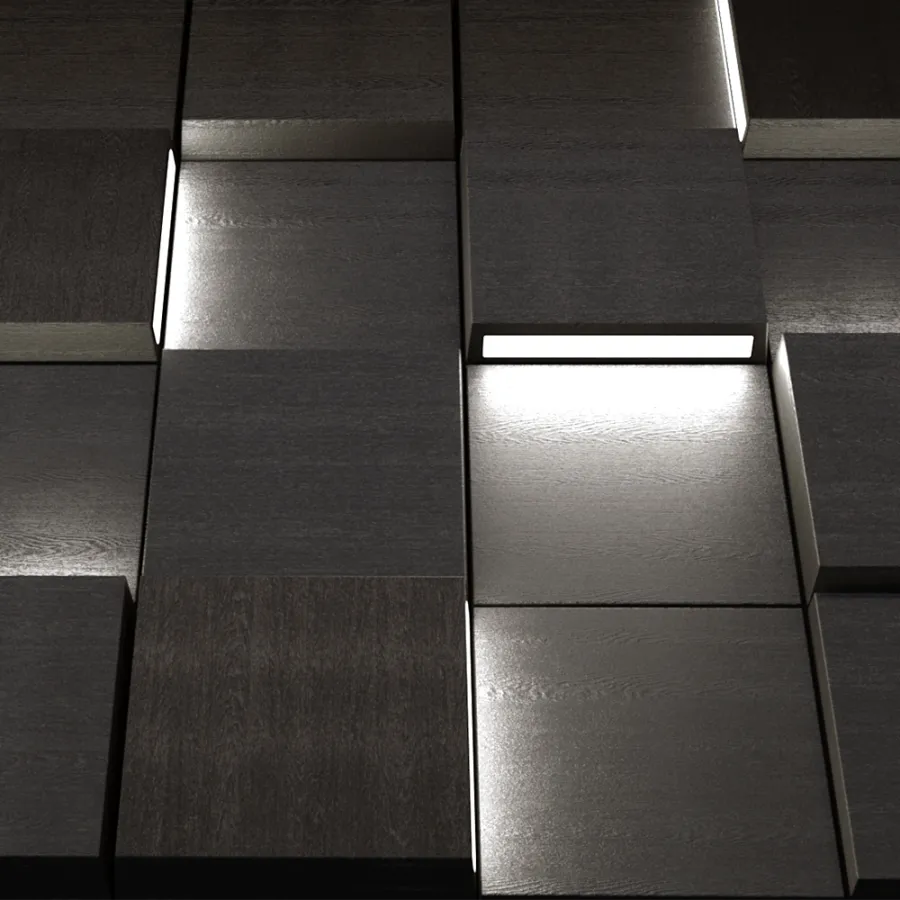 TETRIS LED platinum (нейтральный свет, мат)