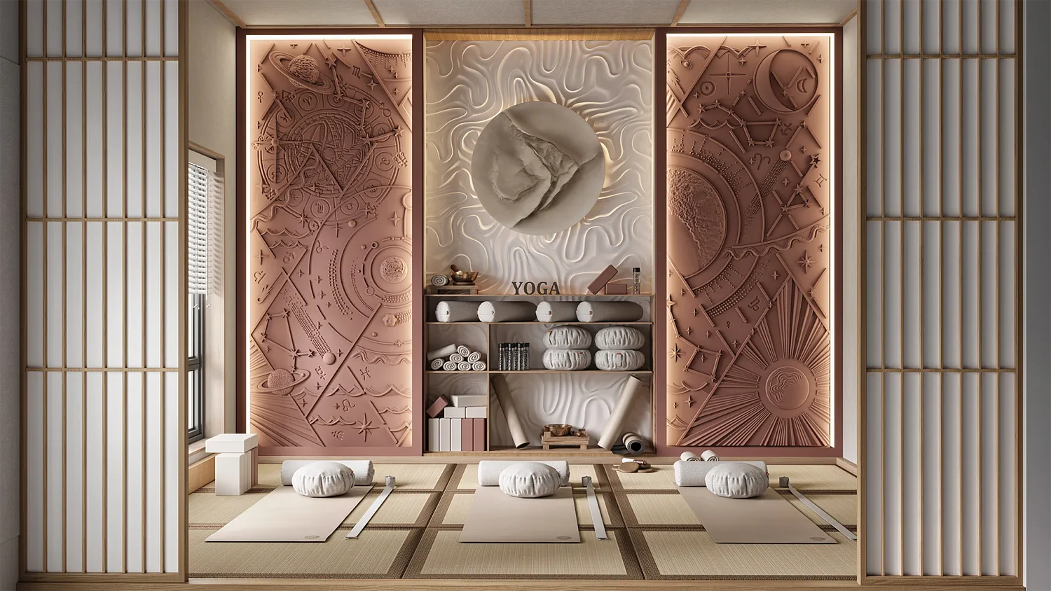 Гипсовое панно KASSIOPEA