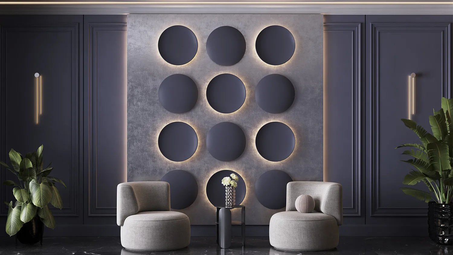 Гипсовое панно RIZZO 5