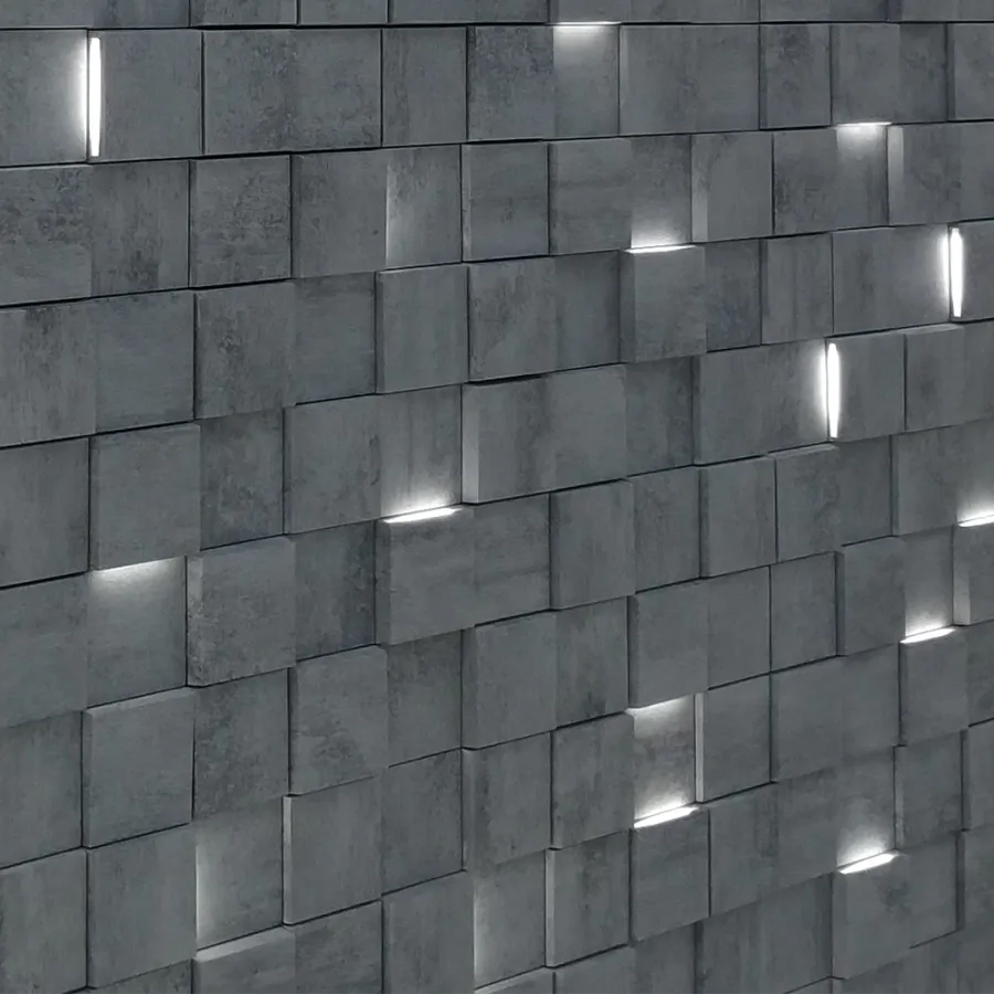 TETRIS LED platinum (нейтральный свет, мат)