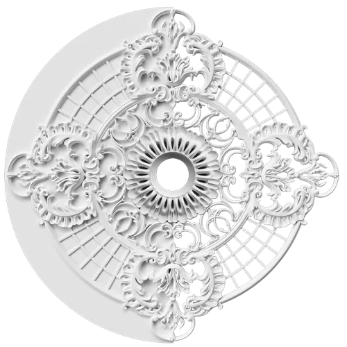 Розетка орнаментальная SR206N/V (наборная, накладная/врезная)