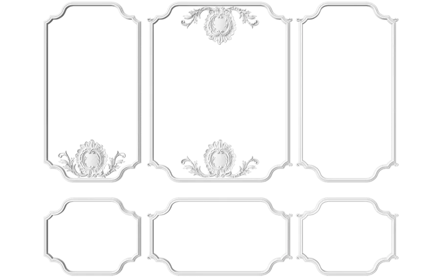Гипсовая рамка Klair