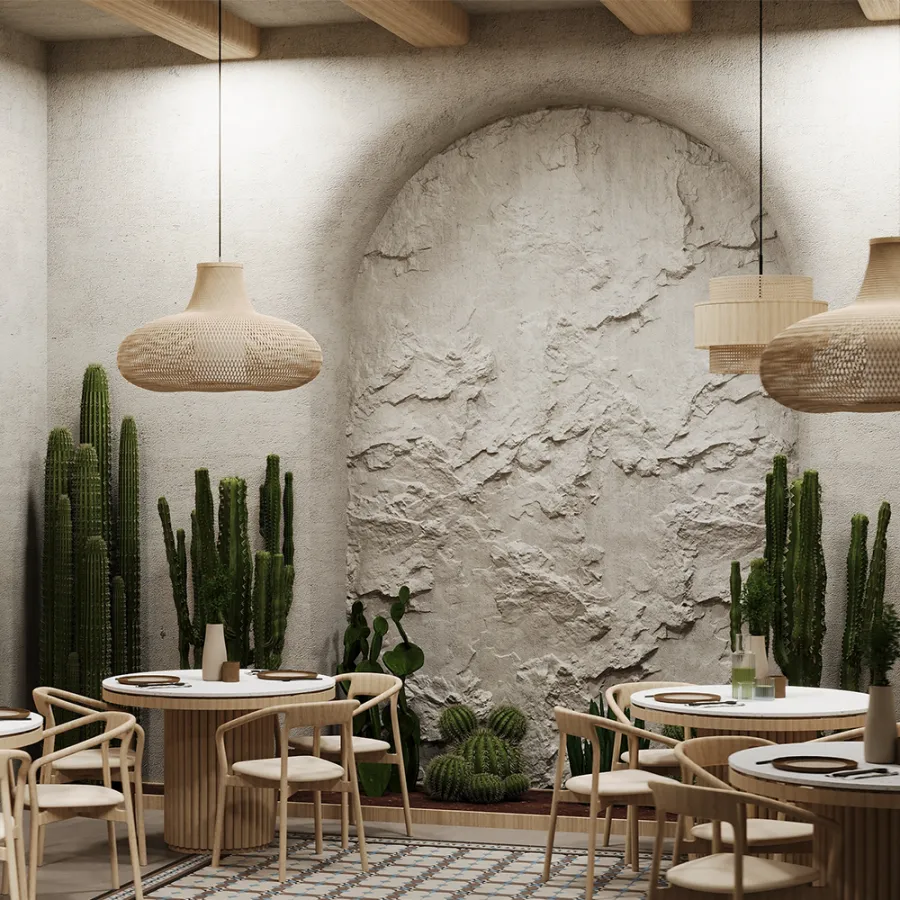 Гипсовое панно BASALT