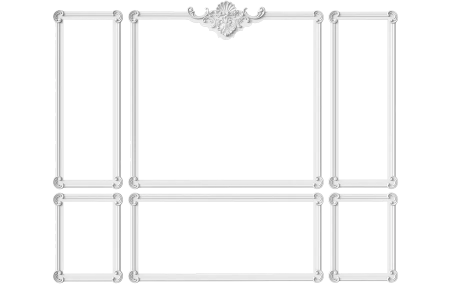 Гипсовая рамка Victoria