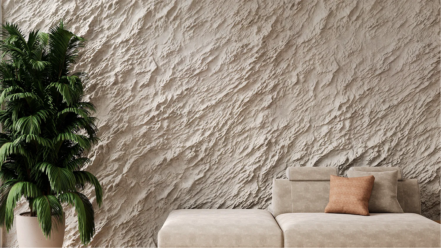 Гипсовое панно TRAVERTINE