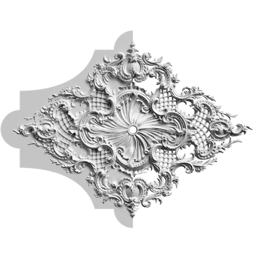 Розетка орнаментальная SR30N/V (наборная, накладная/врезная)