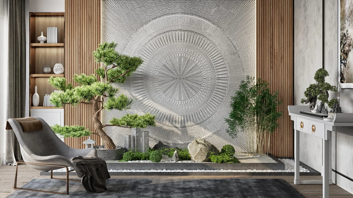 Гипсовое панно GELIOS