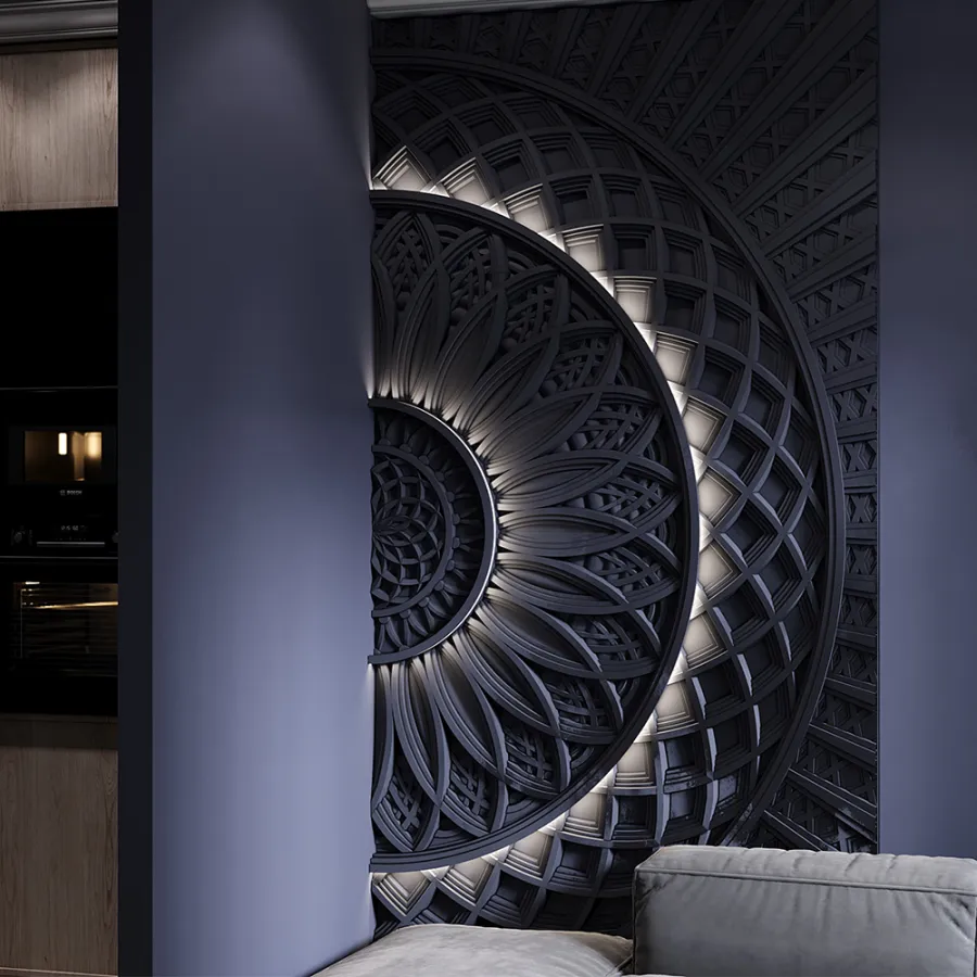 Гипсовое панно SHANGRILA