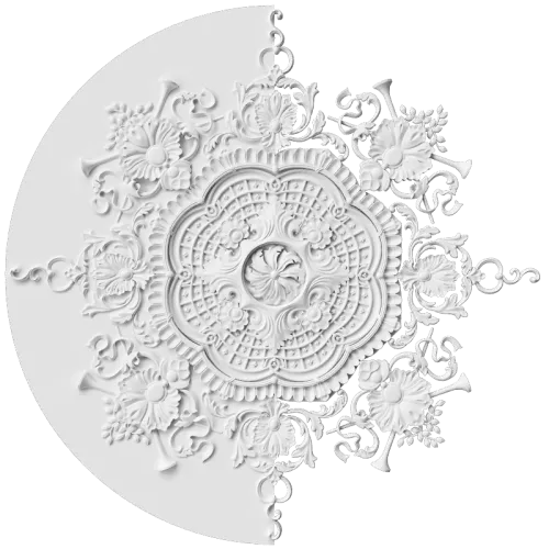 Розетка орнаментальная SR213N/V (наборная, накладная/врезная)