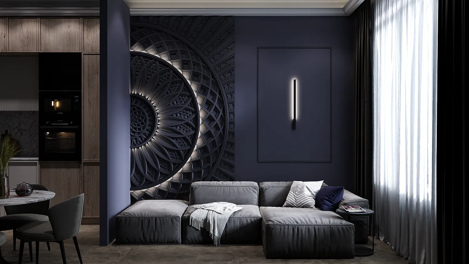 Гипсовое панно SHANGRILA