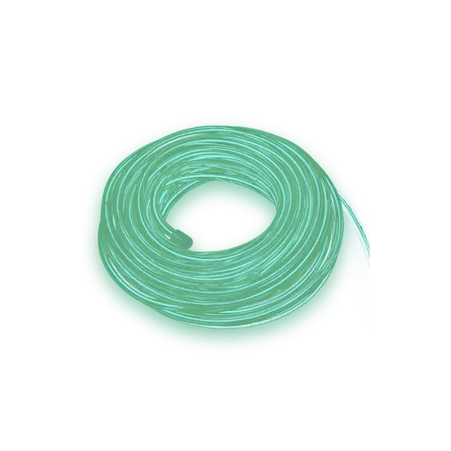 Комплект 10 м гибкий неоновый шнур цвет бирюзовый + блок питания на 20-50 м