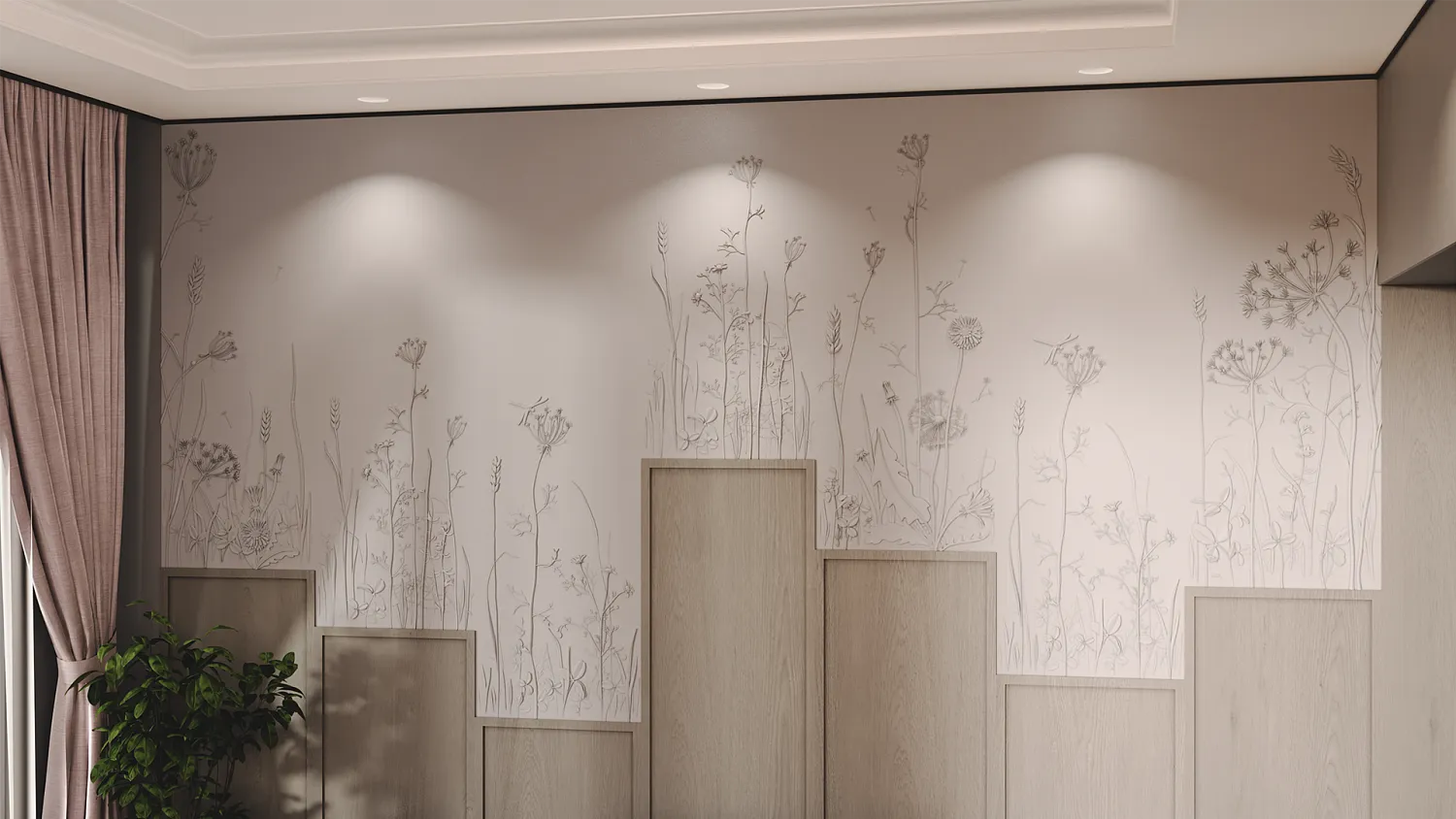 Гипсовое панно PROVANCE