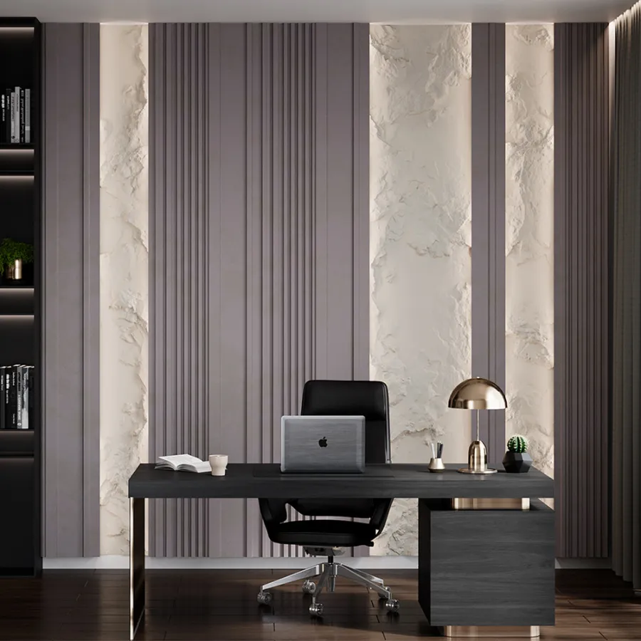 Гипсовое панно BASALT