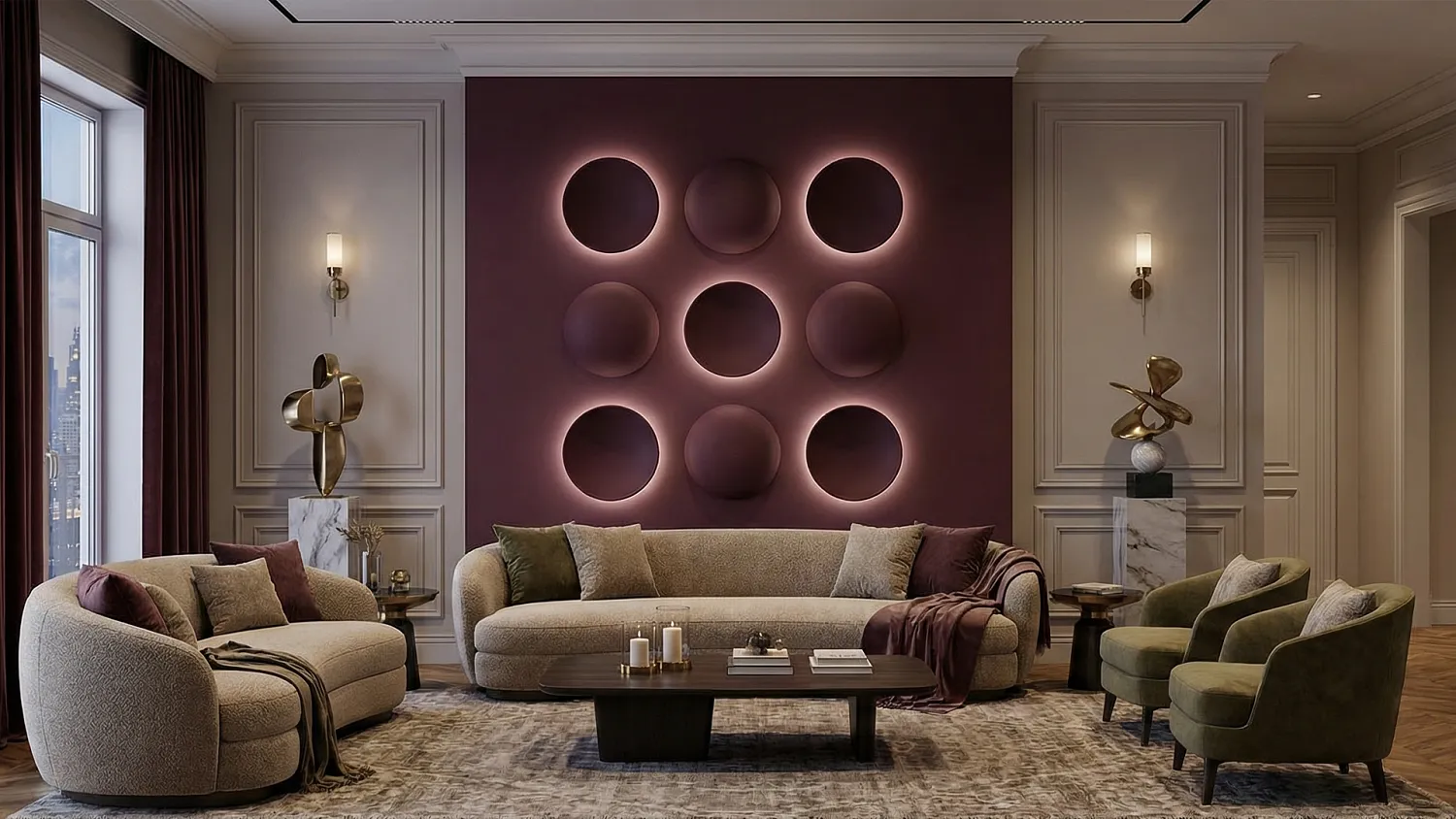 Гипсовое панно RIZZO 5