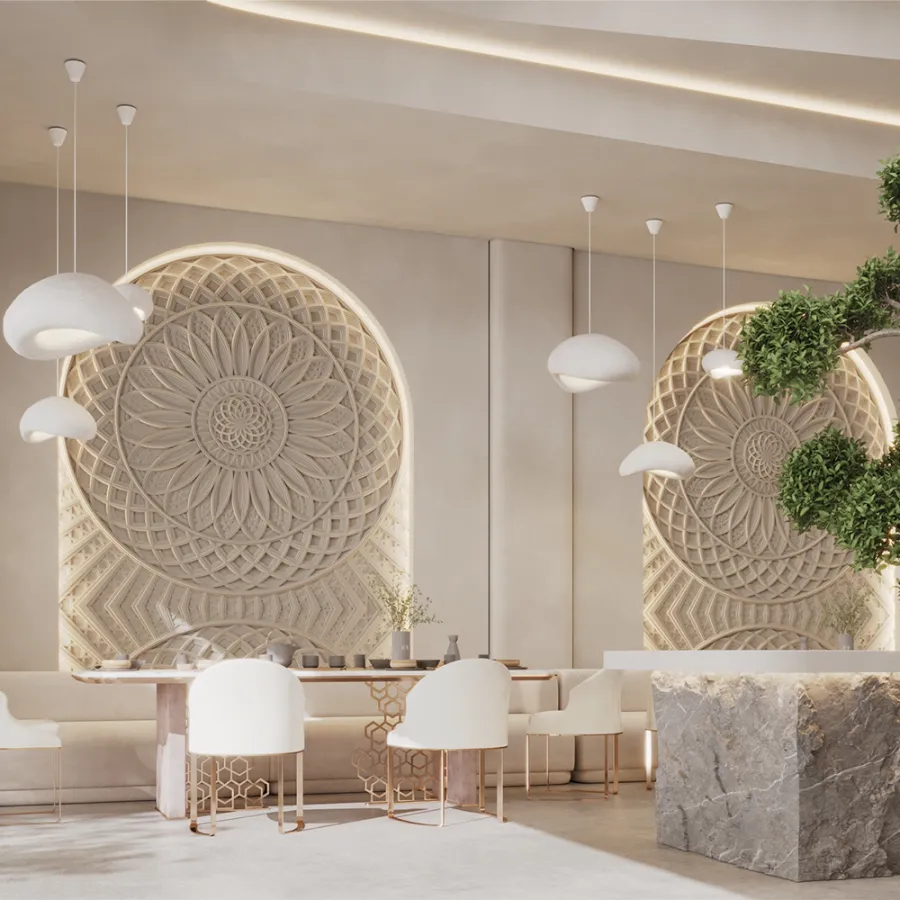 Гипсовое панно SHANGRILA