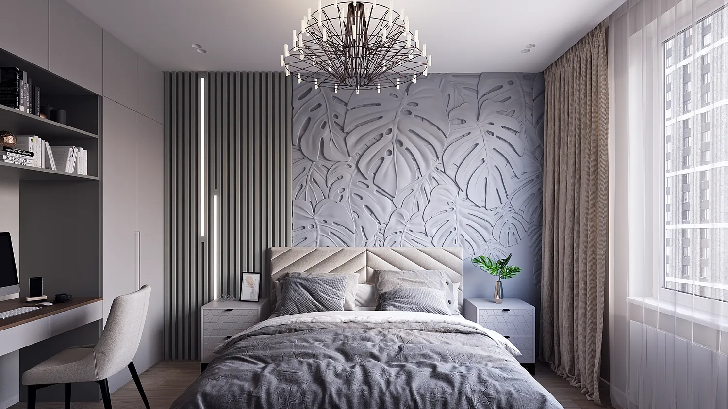 Гипсовое панно FLORIANNA