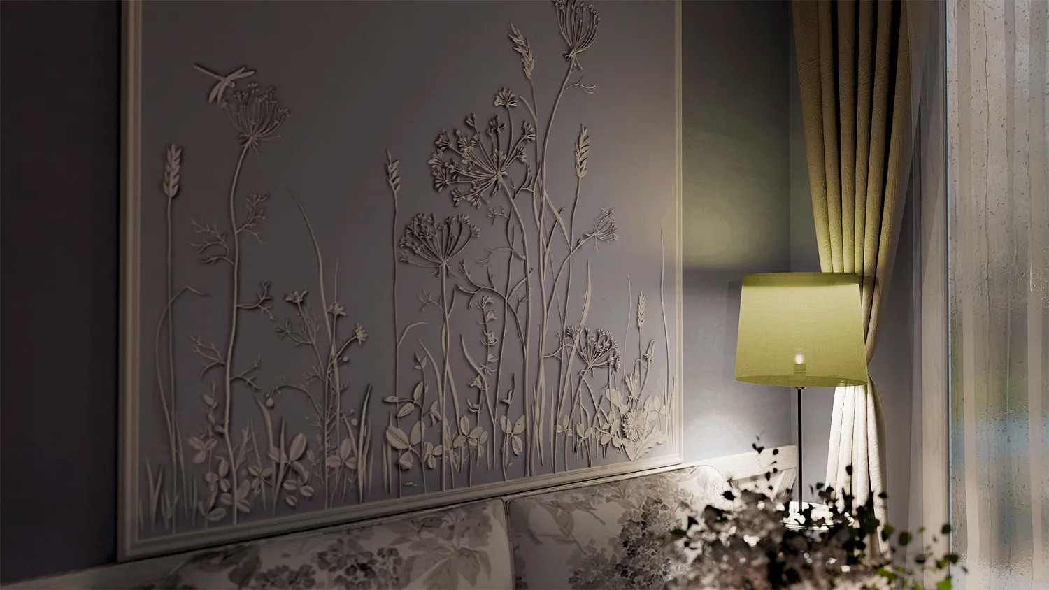 Гипсовое панно PROVANCE