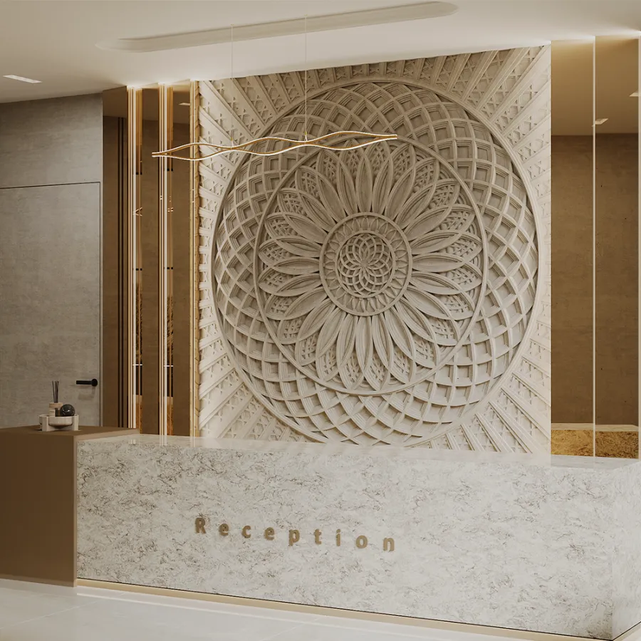 Гипсовое панно SHANGRILA