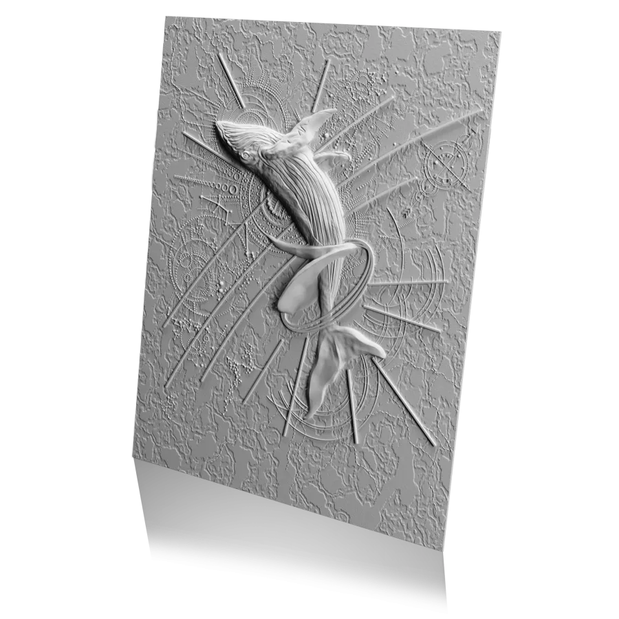 Гипсовое панно LEVITATION