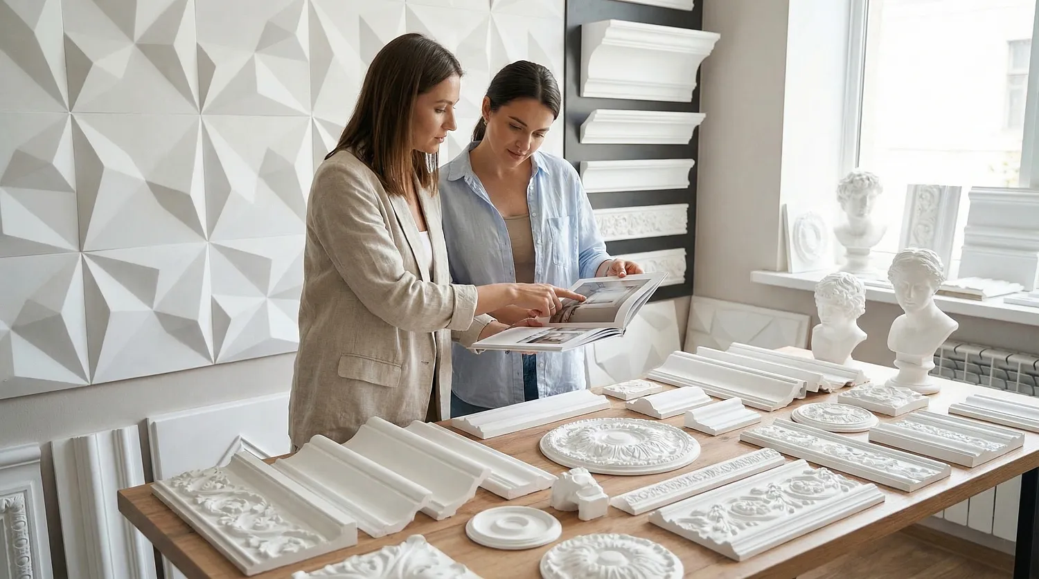 Индивидуальное изготовление изделий из гипса