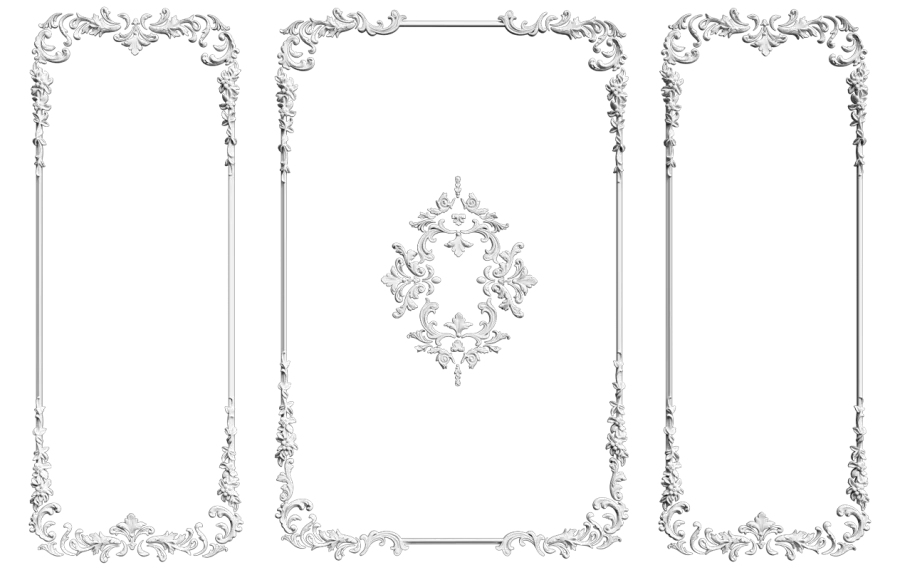 Гипсовая рамка Milana