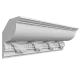 Карниз орнаментальный SK384N (наборный)