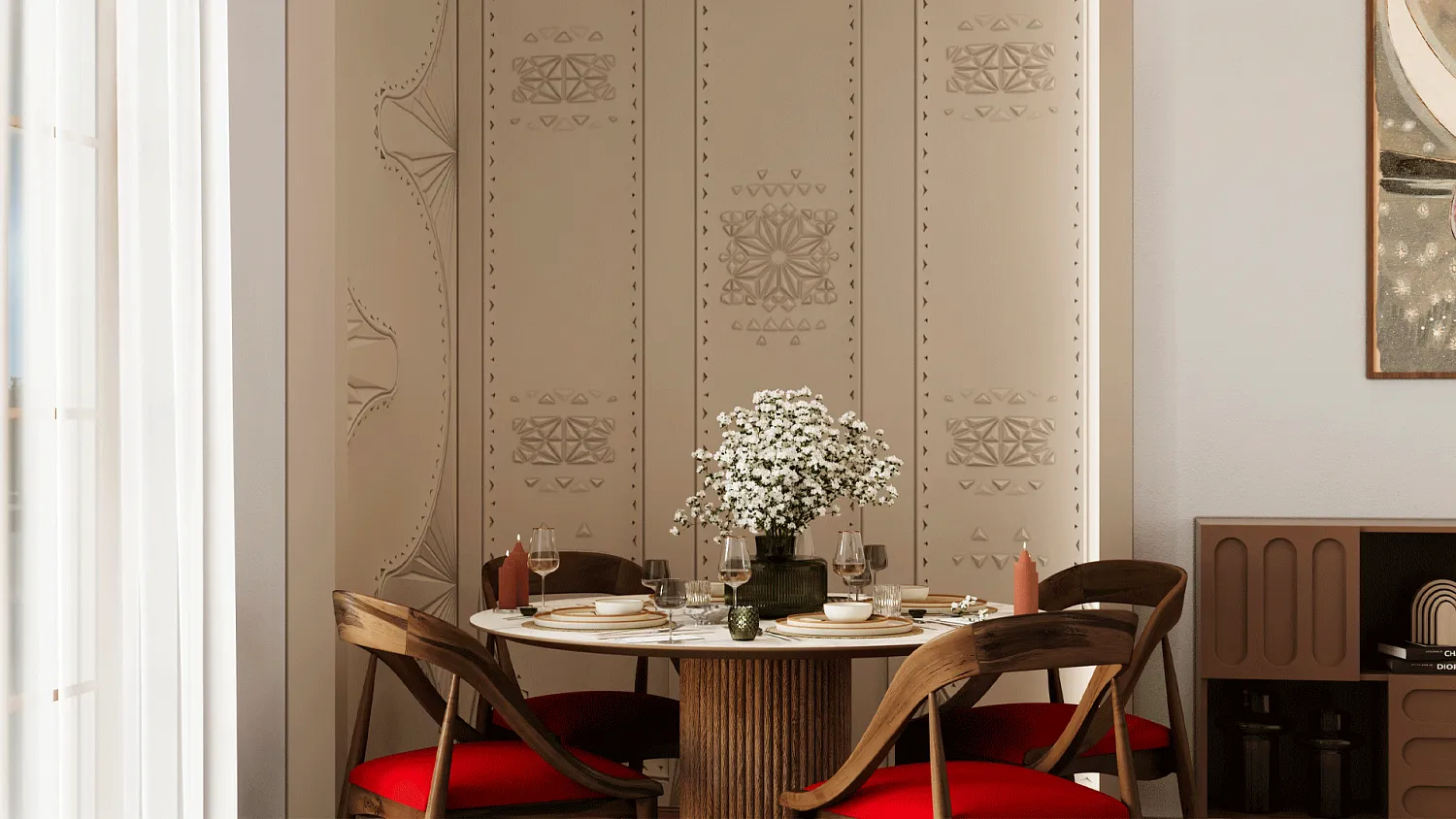 Гипсовое панно ETNICA