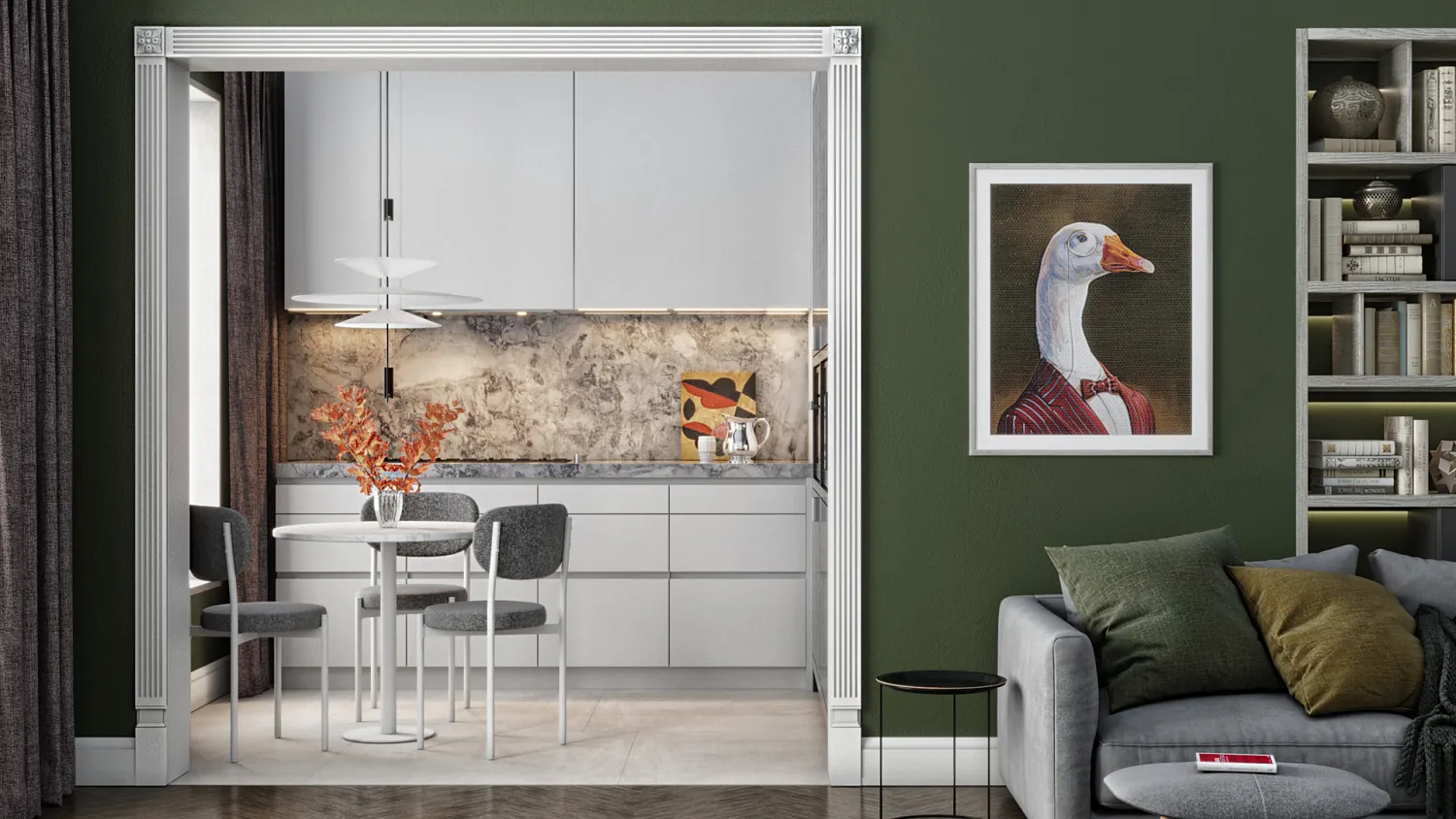 Гипсовый портал Lamia