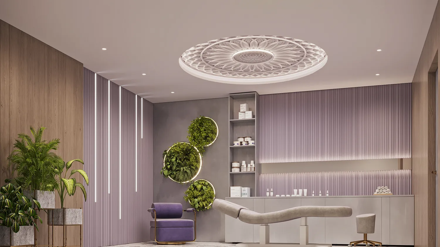 Гипсовое панно SHANGRILA