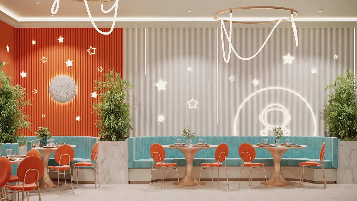 Гипсовое панно MOONLIGHT 1