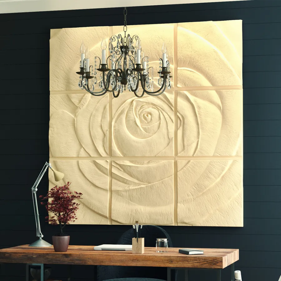 Гипсовое панно ROSE