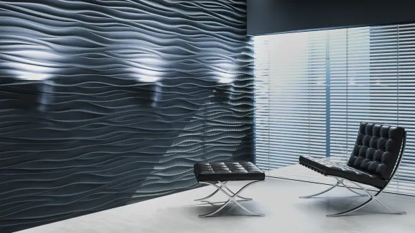 Гипсовые 3D-панели SILK Platinum