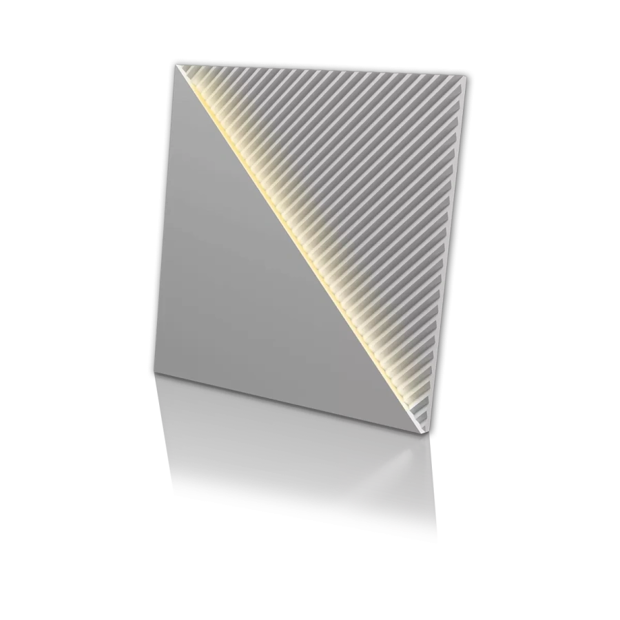 FIELDS LED platinum (тёплый свет, мат)