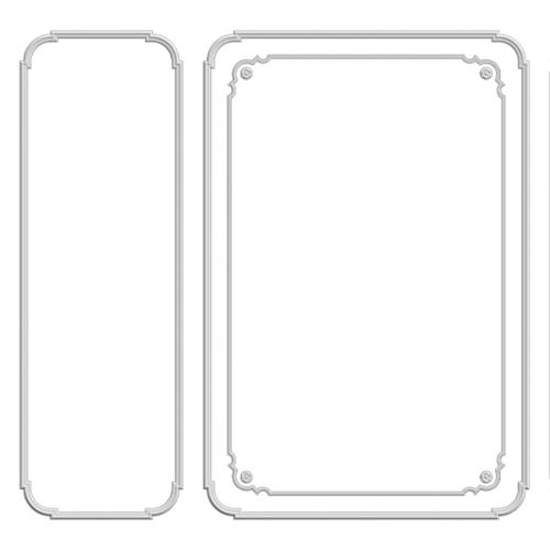 Гипсовая рамка PAULA