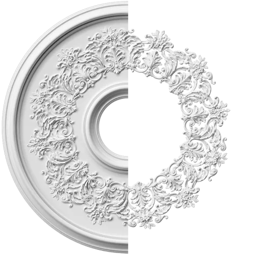 Розетка орнаментальная SR242N/V (наборная, накладная/врезная)