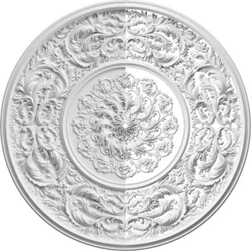 Розетка орнаментальная SR235N/V (наборная, накладная/врезная)