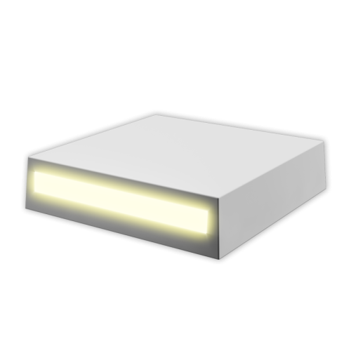 TETRIS LED platinum (тёплый свет, глянец)