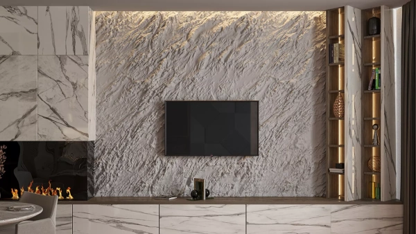 Панно TRAVERTINE – природная роскошь в интерьере